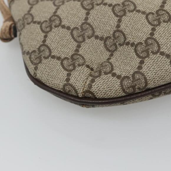 GUCCI GG Supreme Shoulder Bag Pvc Beige Gold 904 02 020 - Picture 11 of 16